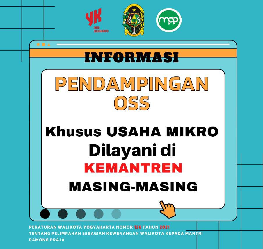 Pelayanan Konsultasi OSS Usaha Mikro Kecil DIlayani di Kemantren Masing-masing