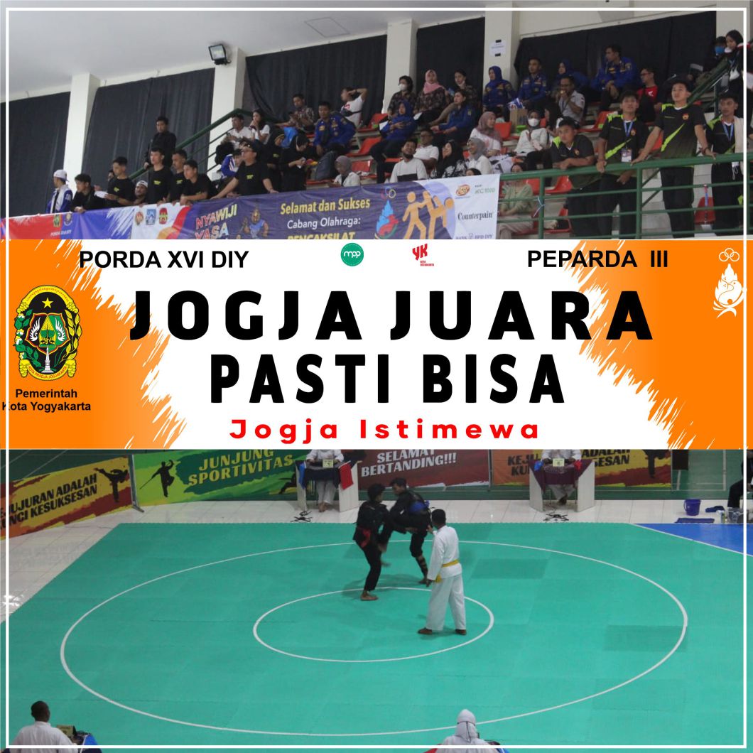 DPMPTSP Memberikan dukungan Kontingen Silat Porda XVI DIY  2022