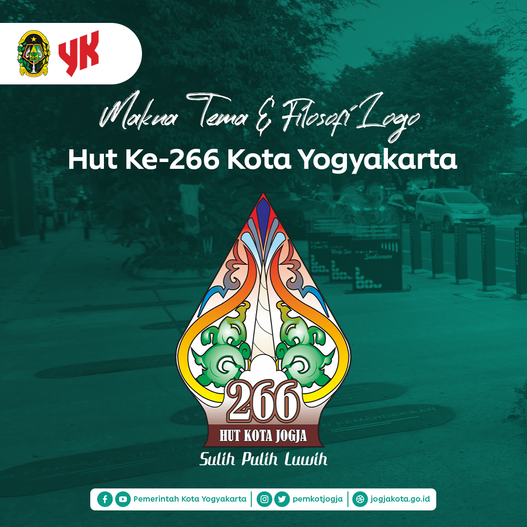 Makna Tema & Filosofi Logo Hut Ke-266 Kota Yogyakarta