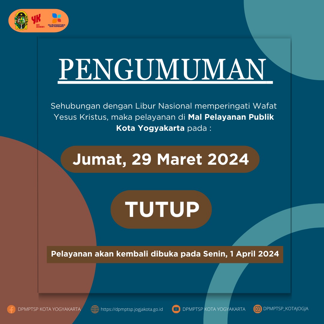 Pengumuman Libur Nasional Meperingati Wafat Yesus Kristus