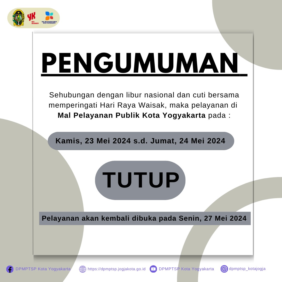 Pengumuman Libur Nasional dan Cuti Bersama Peringatan Hari Raya Waisak